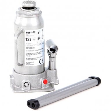 Hidraulinis domkratas 12t. 200-380mm. TÜV/GS/CE