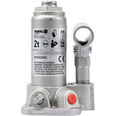 Hidraulinis domkratas 2 t, 148-276 mm TÜV-GS-CE