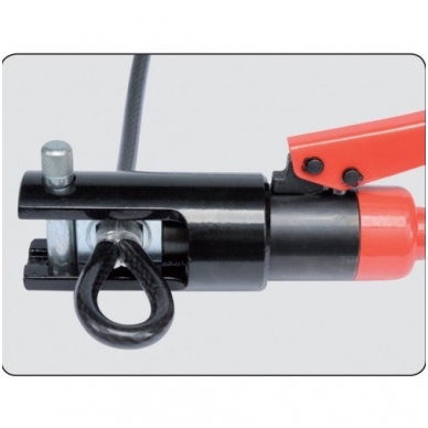Hidraulinis 8 t kraštų užspaudimo įrankis 10-120mm ² 1 Hidraulinis 8 t kraštų užspaudimo įrankis 10-120mm ² 1