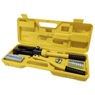 Hidraulinis kraštų užspaudimo įrankis 10-300 mm² 18 t.