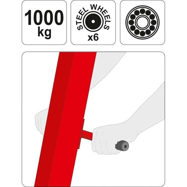 Hidraulinis kranas 1000kg. 3