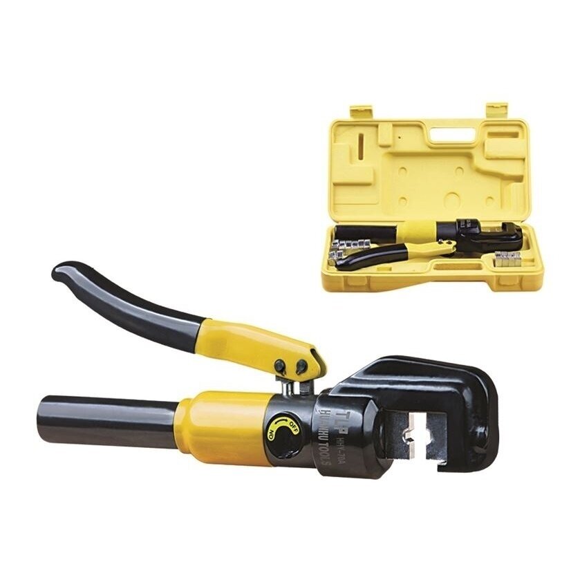Hidraulinis kraštų užspaudimo įrankis 4-70 mm² 8 t 1 Hidraulinis kraštų užspaudimo įrankis 4-70 mm² 8 t 1