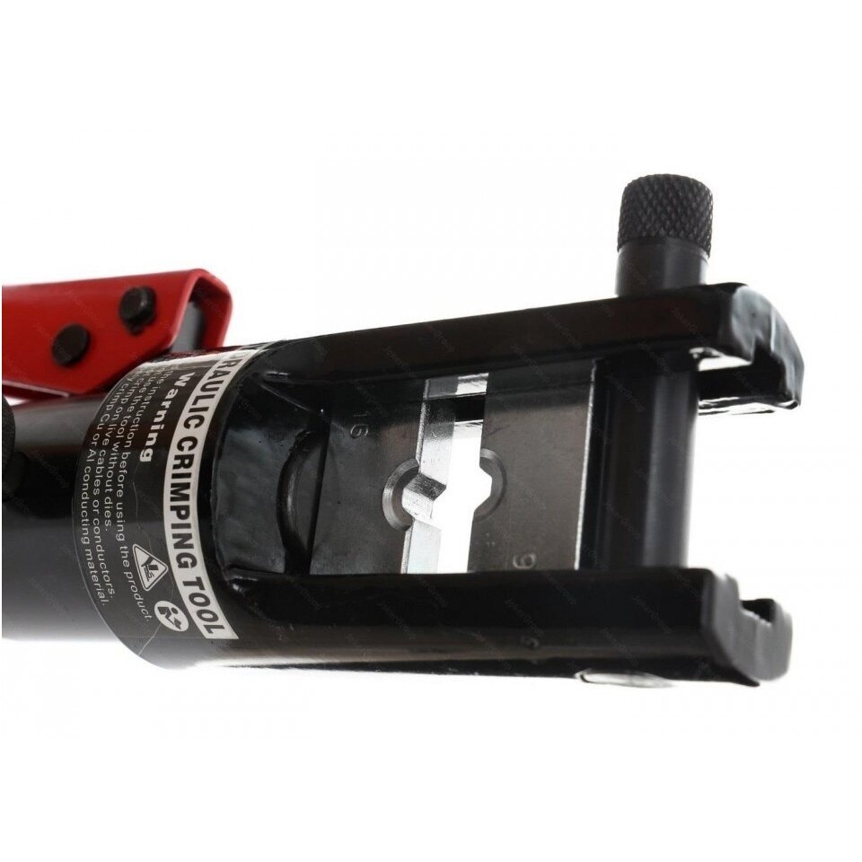 Hidraulinis kraštų užspaudimo įrankis 10-300 mm² 18 t. 6 Hidraulinis kraštų užspaudimo įrankis 10-300 mm² 18 t. 6