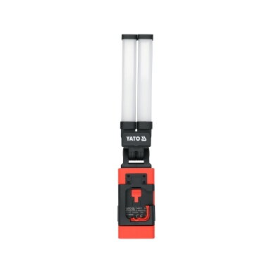 Įkraunamas LED šviestuvas  2 šviesos panelės  1200 lm.  5200 mAh  USB-C 2