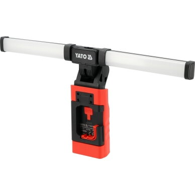 Įkraunamas LED šviestuvas 2 šviesos panelės 1200 lm. 5200 mAh USB-C 5 Įkraunamas LED šviestuvas 2 šviesos panelės 1200 lm. 5200 mAh USB-C 5
