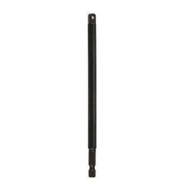 Ilgas adapteris iš 1/4"(6,3 mm) į galvutes 1/4", 150 mm Ilgas adapteris iš 1/4"(6,3 mm) į galvutes 1/4", 150 mm