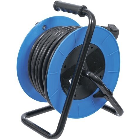 Ilgintuvas su rite 15m. 3x1,5mm² 4 kištukiniai lizdai IP 20 3000W 2