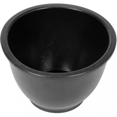 Indas/dubuo,  konstrukcinis puodelis guminis, lankstus gipsui 0,5l. 2