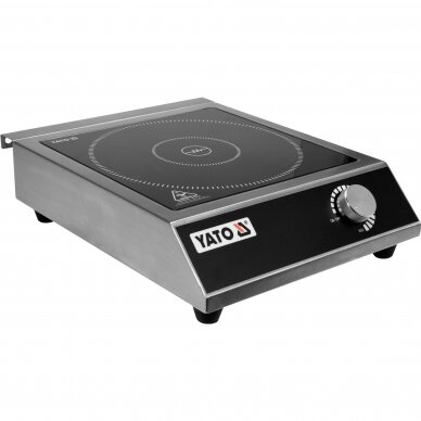 Indukcinė kaitlentė su rankiniu reguliavimu 3500W. 2 Indukcinė kaitlentė su rankiniu reguliavimu 3500W. 2