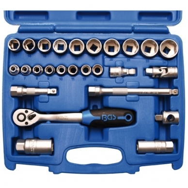Įrankių komplektas 3/8", 26 vnt Įrankių komplektas 3/8", 26 vnt