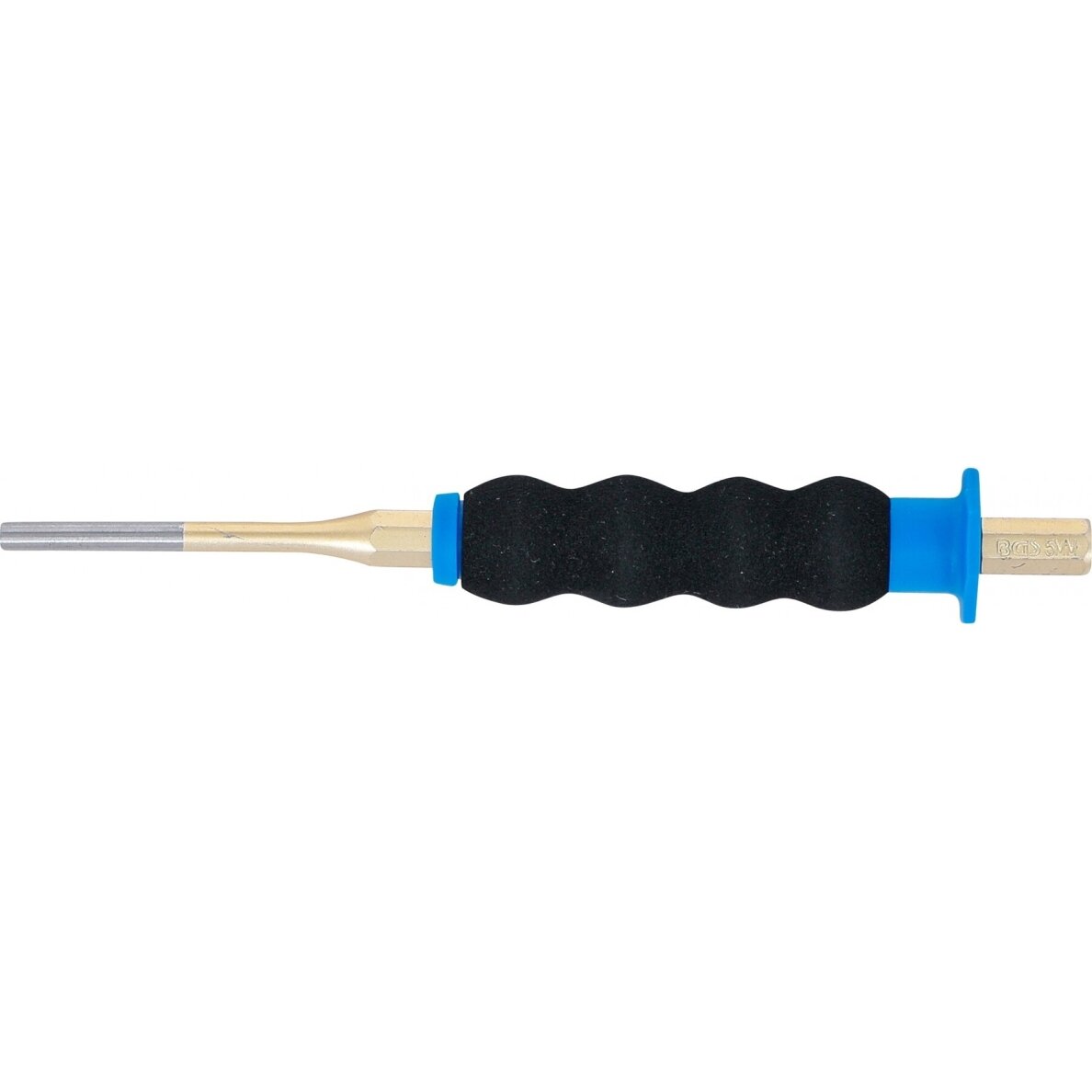 Išmušėjas bukas,  neslidi ergonomiška rankena 180 mm. 6 mm. 1