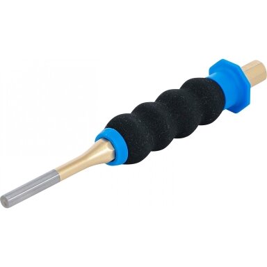 Išmušėjas bukas, neslidi ergonomiška rankena  180 mm. 7 mm.