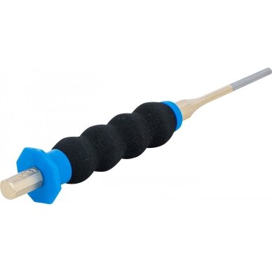 Išmušėjas bukas, neslidi ergonomiška rankena, 180 mm. 4 mm. 1 Išmušėjas bukas, neslidi ergonomiška rankena, 180 mm. 4 mm. 1