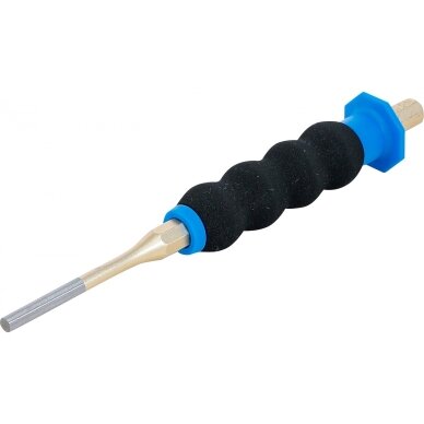Išmušėjas bukas, neslidi ergonomiška rankena 180 mm. 6 mm. Išmušėjas bukas, neslidi ergonomiška rankena 180 mm. 6 mm.