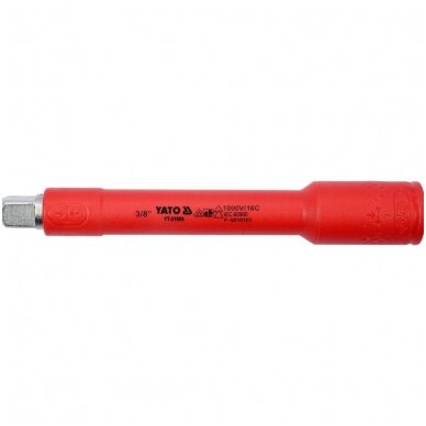 Izoliuotas ilgintuvas elektrikui 3/8" 125mm. VDE Izoliuotas ilgintuvas elektrikui 3/8" 125mm. VDE