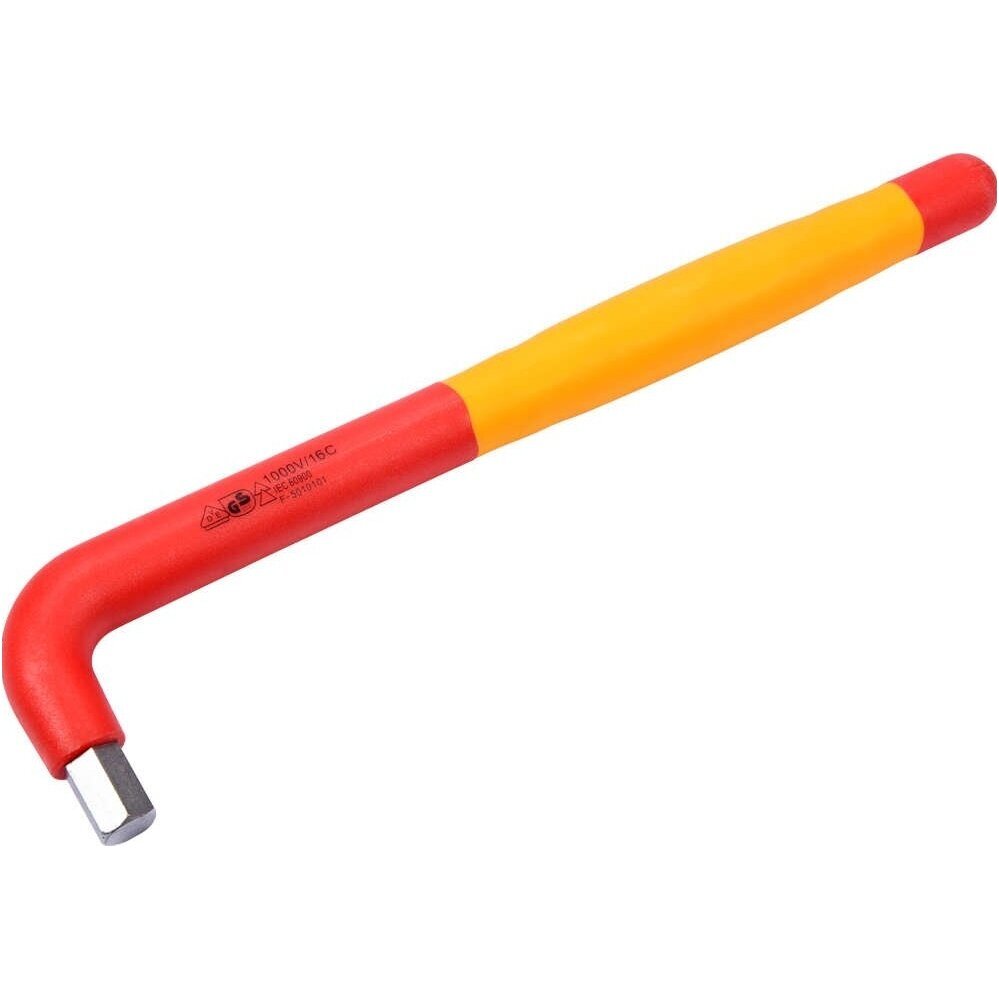 Izoliuotas raktas L-tipo 6-kampis 10mm. VDE 1