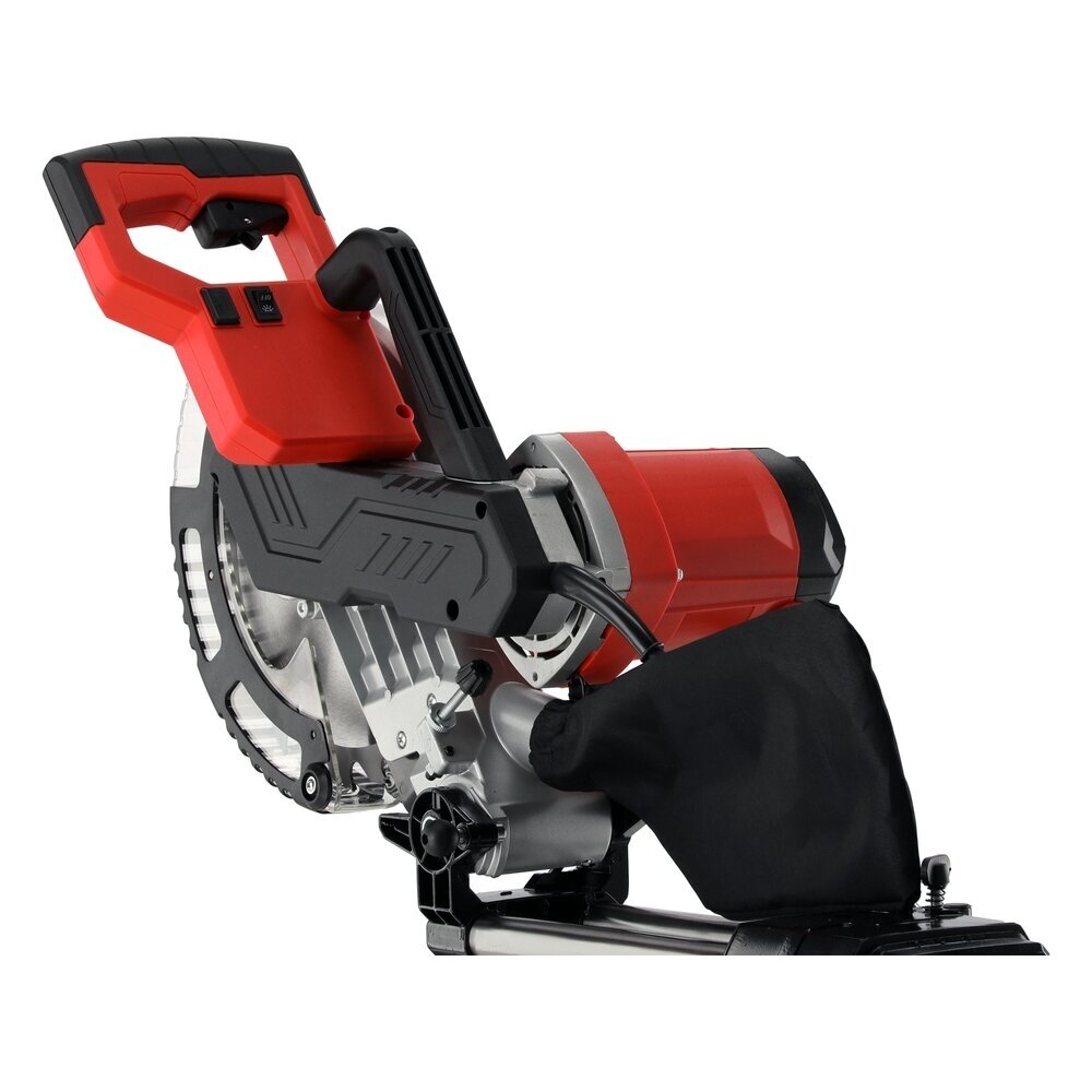 Kampinis skersinio pjovimo pjūklas 2000 W Ø255 mm.  su lazeriu ir slankiojančia galva 6