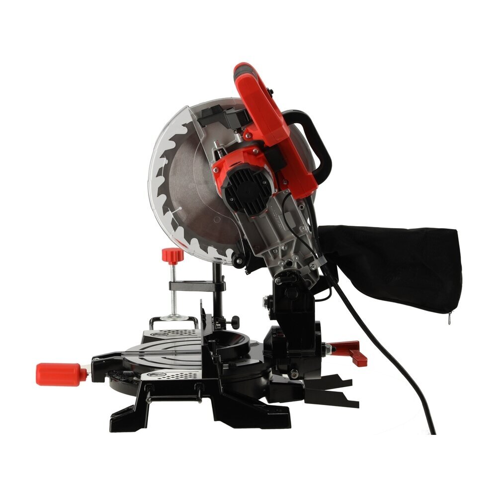 Kampinis skersinio pjovimo pjūklas su lazeriu 1500 W. Ø255 mm.  galvos posvyris 45° 2