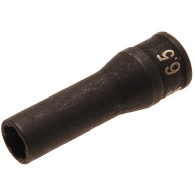 Kaitinimo žvakės elektrodo ištraukimo/išsukimo galvutė 1/4", 6.5 mm Kaitinimo žvakės elektrodo ištraukimo/išsukimo galvutė 1/4", 6.5 mm
