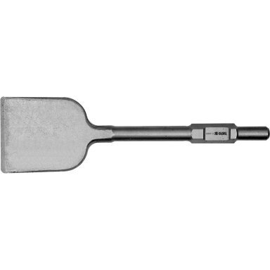 Kaltas plokščias asfaltui ir betonui 125 x 450mm., HEX antgalis