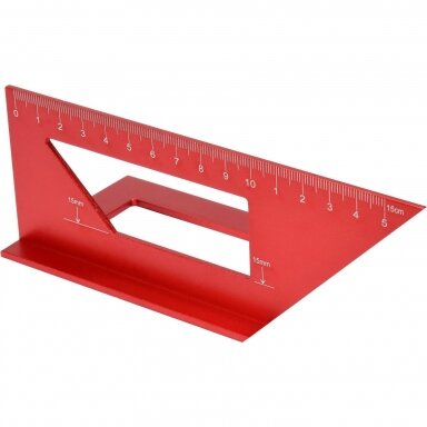Kampainis japoniškas - aliuminis - 45-90° 3D Kampainis japoniškas - aliuminis - 45-90° 3D