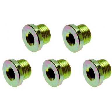 Karterio kamščiai M20x1.5, 5vnt. Karterio kamščiai M20x1.5, 5vnt.