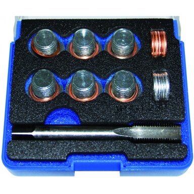 Karterio tepalo išleidimo varžtų rem.komplektas M14x1.25" Karterio tepalo išleidimo varžtų rem.komplektas M14x1.25"