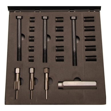 Kaitinimo žvakės sriegio remonto rinkinys M12 x 1.25 Kaitinimo žvakės sriegio remonto rinkinys M12 x 1.25