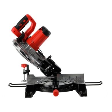 Kampinis skersinio pjovimo pjūklas su lazeriu 1500 W. Ø255 mm. galvos posvyris 45° 4 Kampinis skersinio pjovimo pjūklas su lazeriu 1500 W. Ø255 mm. galvos posvyris 45° 4