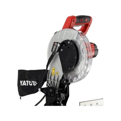 Kampinis skersinio pjovimo pjūklas su lazeriu 1500 W. Ø255 mm.  galvos posvyris 45° 8