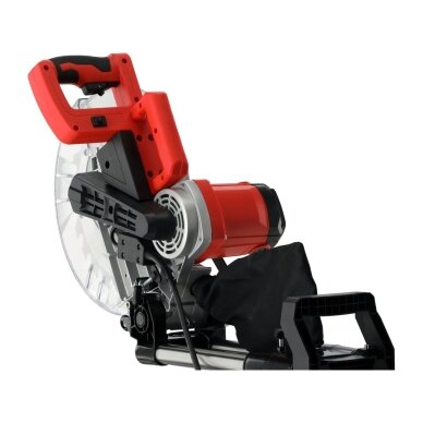 Kampinis skersinio pjovimo pjūklas su lazeriu 2000 W Ø305 mm. dvipusis galvos posvyris slankiojanti galva 2 Kampinis skersinio pjovimo pjūklas su lazeriu 2000 W Ø305 mm. dvipusis galvos posvyris slankiojanti galva 2