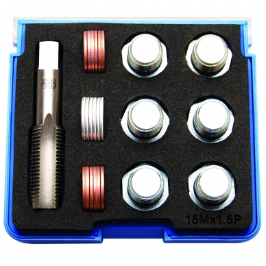 Karterio tepalo išleidimo varžtų rem.komplektas M15x1.5 Karterio tepalo išleidimo varžtų rem.komplektas M15x1.5