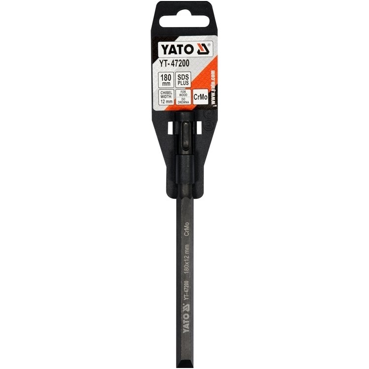 Kaltas medžiui plokščias SDS PLUS - 12 mm 2 Kaltas medžiui plokščias SDS PLUS - 12 mm 2