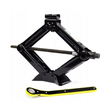 Keltuvas mechaninis trapecinis su specialiu terkšliniu raktu 100 - 420mm. 2T. Keltuvas mechaninis trapecinis su specialiu terkšliniu raktu 100 - 420mm. 2T.