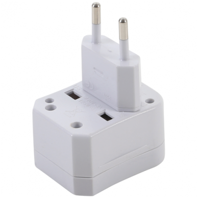 Kelioniniai kištukiniai adapteriai- 3vnt. 2