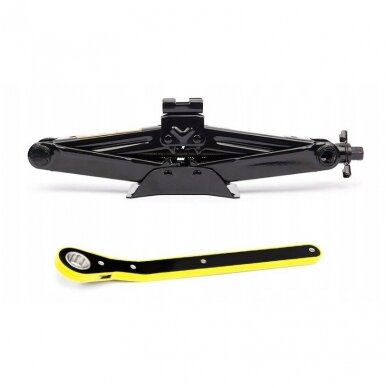 Keltuvas mechaninis trapecinis su specialiu terkšliniu raktu 100 - 420mm. 2T. 6