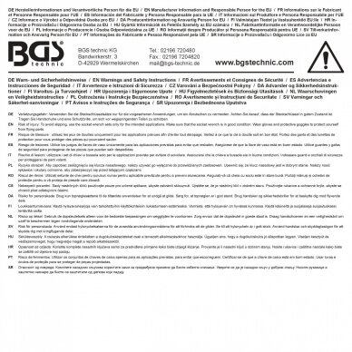 Kiauryminių galvučių rinkinys su terkšle 19 mm. Gear Lock   10 - 24 mm. 17 vnt. 8