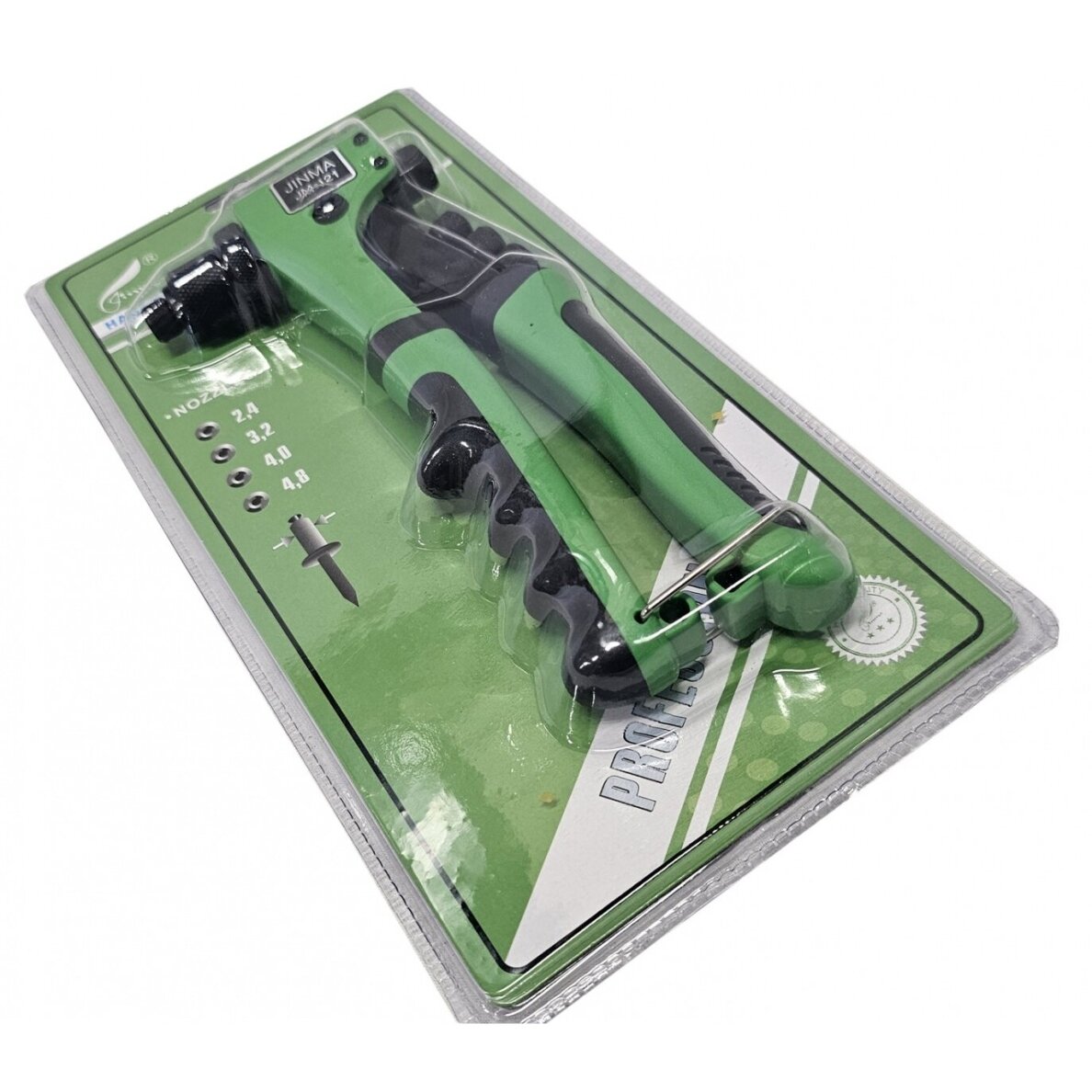 Kniediklis plieninėms kniedėms 2,4 - 4,8 mm SK402 4 Kniediklis plieninėms kniedėms 2,4 - 4,8 mm SK402 4
