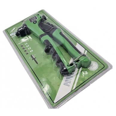 Kniediklis plieninėms kniedėms 2,4 - 4,8 mm SK402 4 Kniediklis plieninėms kniedėms 2,4 - 4,8 mm SK402 4