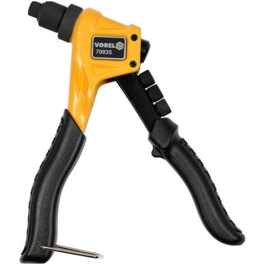 Kniediklis plieninėms, nerūdyjančio plieno kniedėms 2,4 - 4,8mm. 1 Kniediklis plieninėms, nerūdyjančio plieno kniedėms 2,4 - 4,8mm. 1