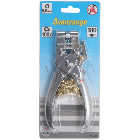 Kniedijimo replės 5 mm, su 100vnt., kniedžių 3 Kniedijimo replės 5 mm, su 100vnt., kniedžių 3