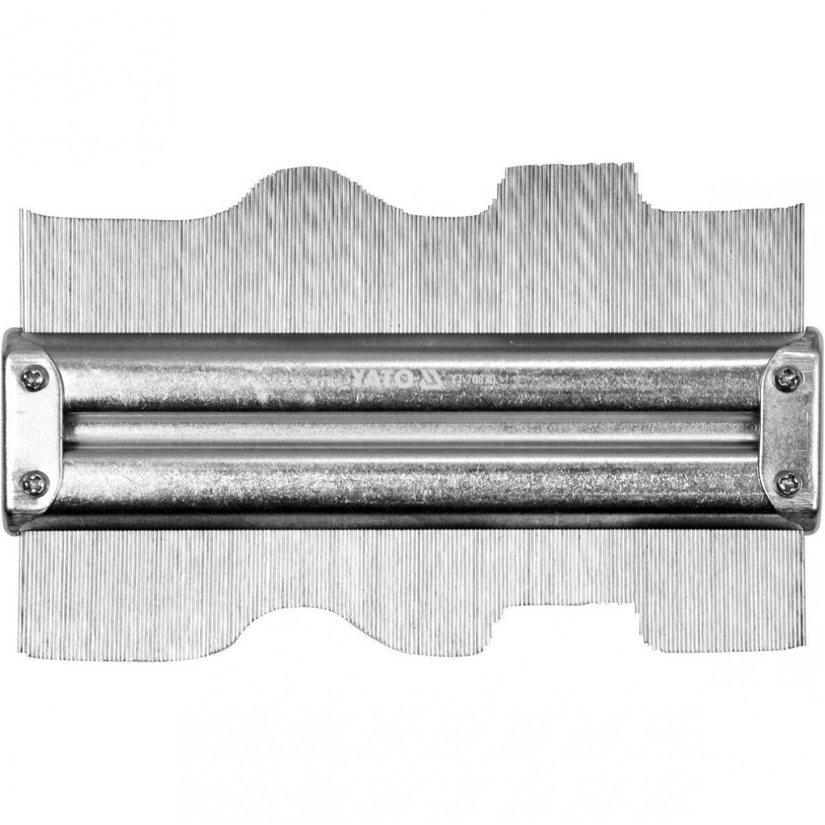 Kontūrų matuoklis metalinis 150mm.