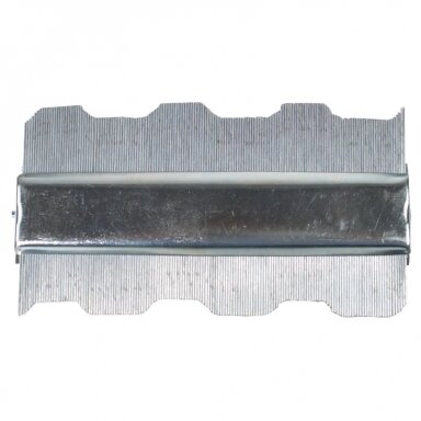 Kontūrų matuoklis metalinis 125mm. Kontūrų matuoklis metalinis 125mm.