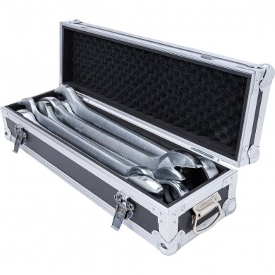 Kombinuotų veržliarakčių rinkinys XXL 55 - 85 mm. 7vnt. 2 Kombinuotų veržliarakčių rinkinys XXL 55 - 85 mm. 7vnt. 2