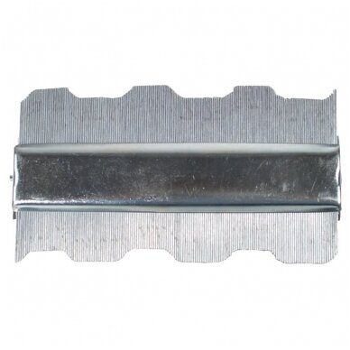 Kontūrų matuoklis metalinis 125mm. Kontūrų matuoklis metalinis 125mm.