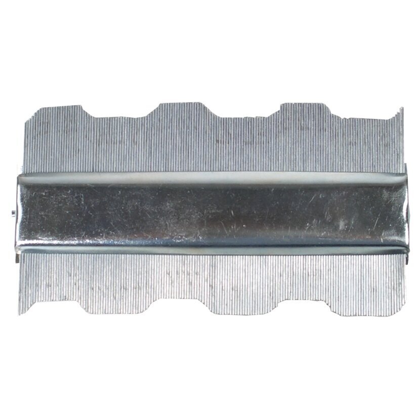 Kontūrų matuoklis metalinis 125mm.
