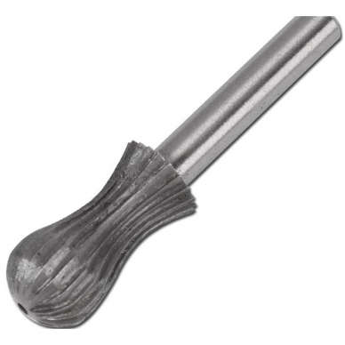 Kūginės frezos metalui, HSS, 6vnt. 8 Kūginės frezos metalui, HSS, 6vnt. 8