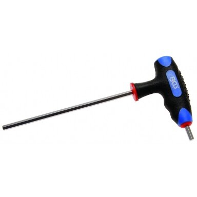 L tipo atsuktuvas HEX su rankena 5mm, 140mm.