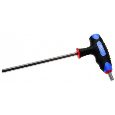 L tipo atsuktuvas HEX su rankena 8mm, 175mm.