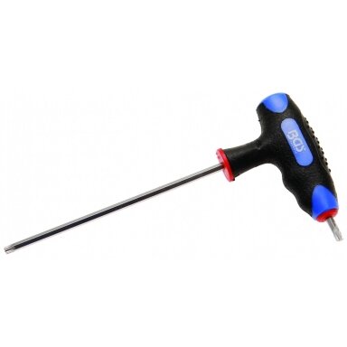 L tipo atsuktuvas TORX su rankena T25, 130mm.